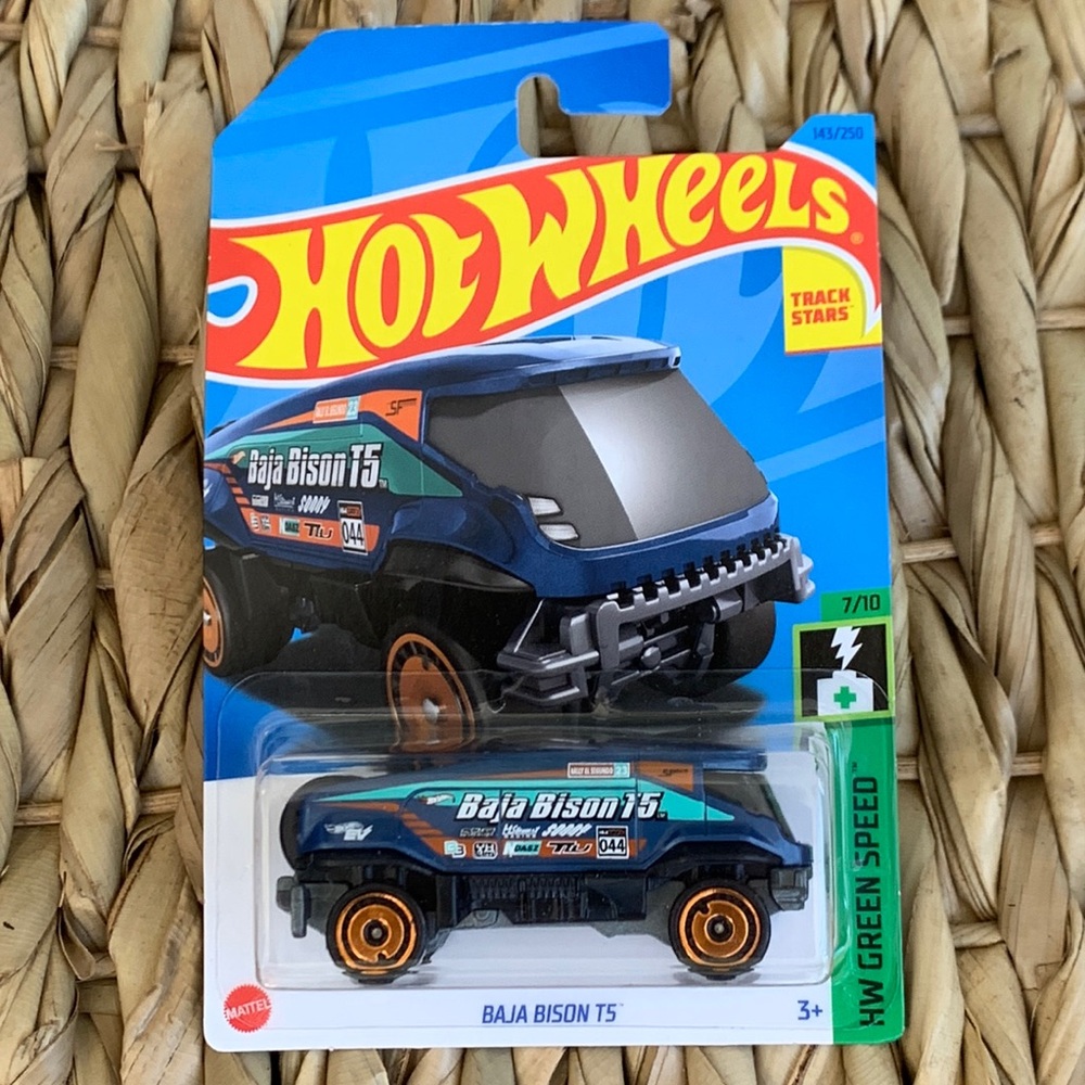 Baja Bison T5 Hot Wheels Electric Vehicle EV Van Hotwheels Diecast New 2023